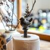 Retro Cast Iron Bird Tissue Holder for Home & Kitchen