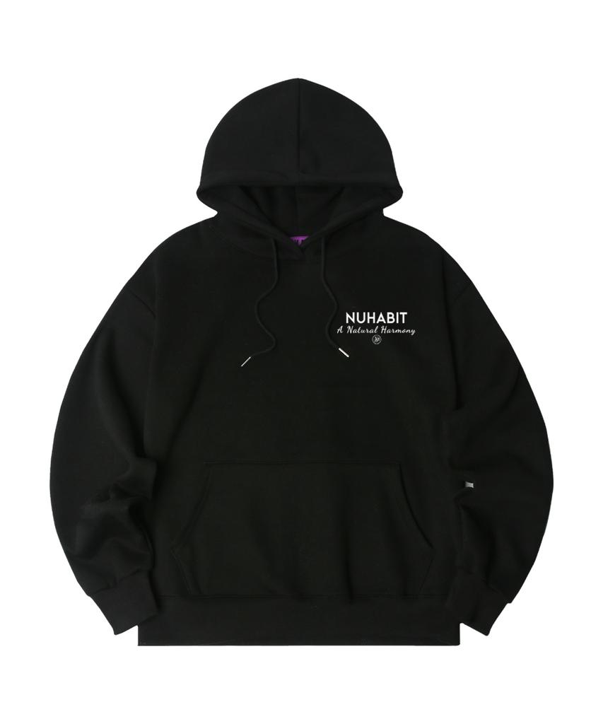 N/H Harmony Its Mine Oversized Fleece Hoodie_Black (Goh4-4Nh1192)