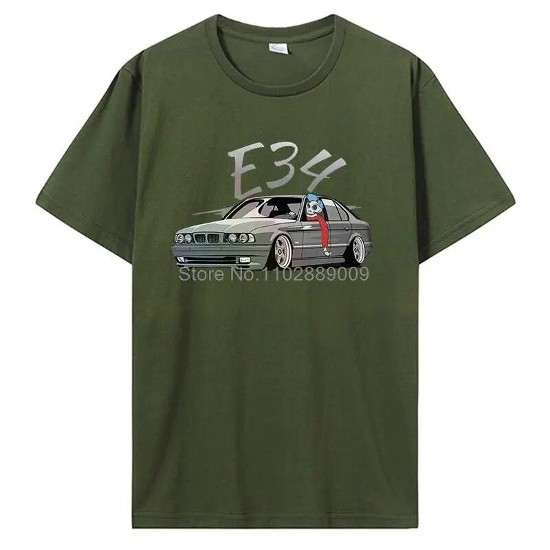 

Glstkrrn E34 Футболка унисекс Летняя футболка унисекс большого размера Одежда унисекс Harajuku Модная уличная одежда Футболки Ретро хлопковая футболка 3XL