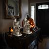 Durable Resin Toilet Skeleton Statue Vintage Style Gothic Resin Decor  Office desk