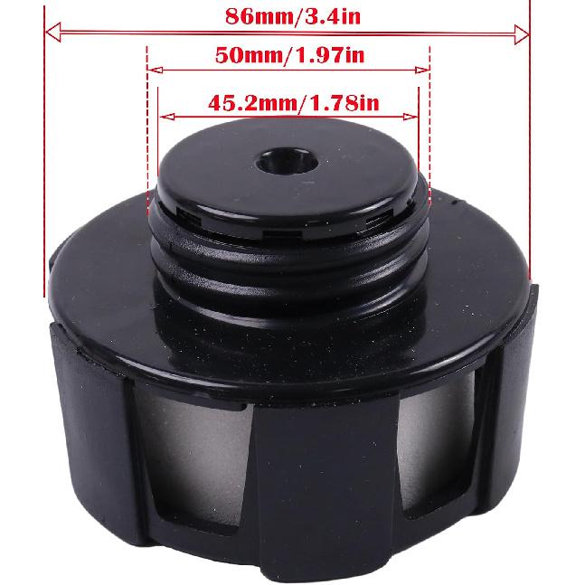 JEENDA Hydraulic Oil Vent Cap 6577785 for Bobcat 313 520 530 533 540 543 630 631 632 641 642 643 730 731 732 741 742 751 753 763 843 853 943 953 S100