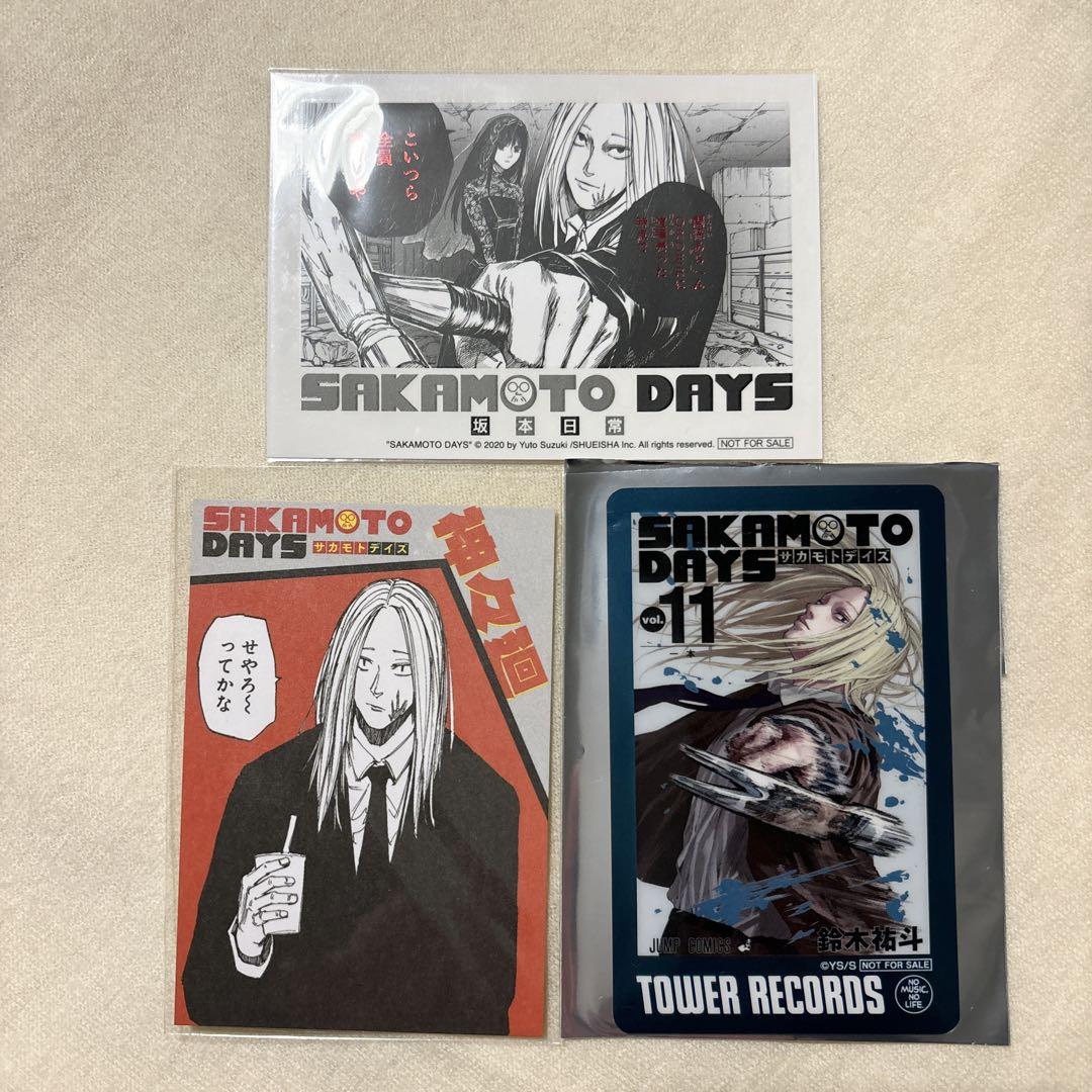 

[USED] Sakamoto Days Kamigami Kai Taiwan Instax Tower Records Bonus Clear Card Purchase