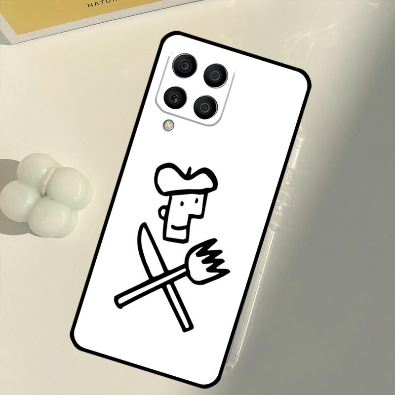 Cooking Chef For Samsung Galaxy M33 M13 M14 M12 M32 M52 M31 M55 M15 M11 M21 M35 M53 M34 M54 M06 M16 Case