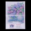 Lavender Vase Stamped Stitch DIY Needlework - 14x34cm