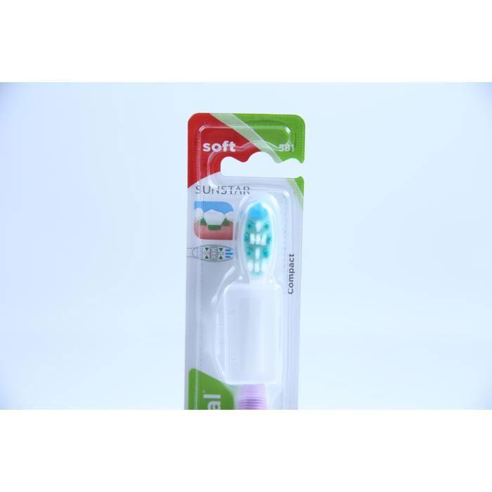 Toothbrush - Gum - ActiVital - Soft - Micro-bristles - Ergonomic