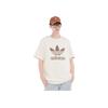 Adidas Originals Adicolor Trefoil Logo Soft Comfortable Short Sleeve T-Shirt Men Tops Magic-White JD0538
