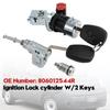 Ignition Lock Cylinder W/2 Keys 806012544R For Renault Kangoo II Master III