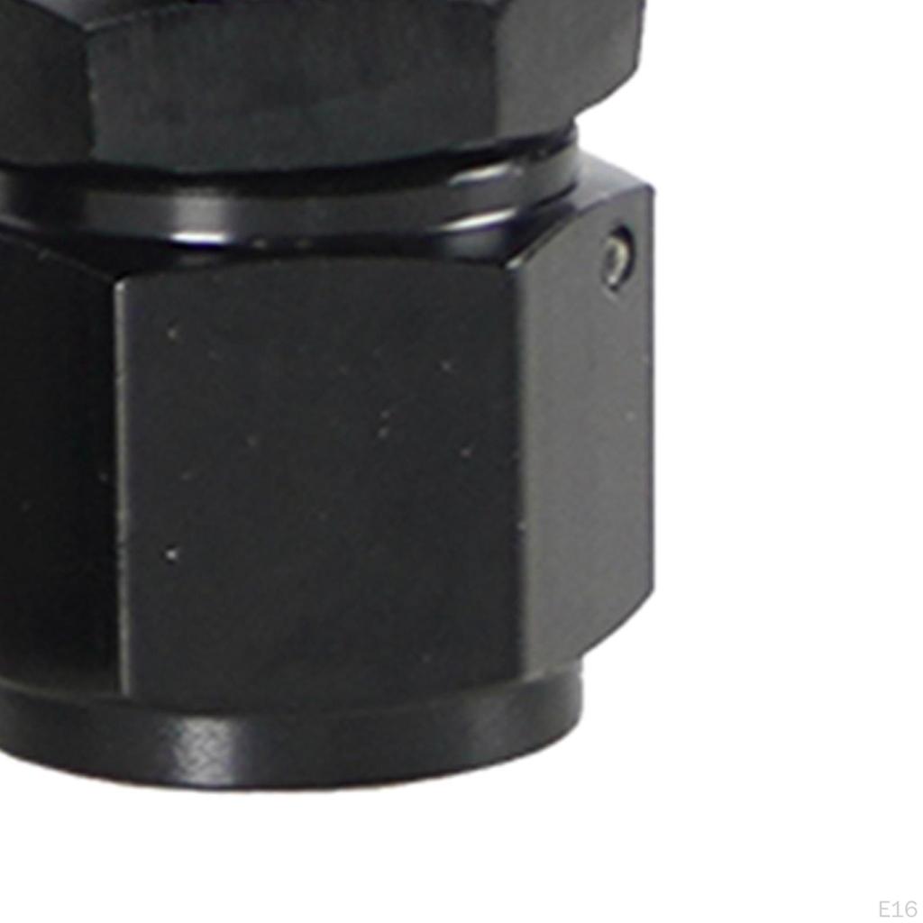 Aluminum Anodized Swivel Adapter Fitting Female to male Oil Line Pipe Connector Replacement