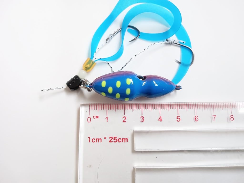 Omock Rock-Form Tintenfisch Form Leuchtende Angelruten in und Angelruten für Rotes Meer und Angelruten für und x 3 Ruten und 45g/60g Blau, Gelb, Orange,