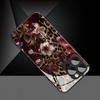 Luipaard Kersenpatroon Gehard Glas Telefoonhoesje Voor iPhone 17 16 15 14 13 12 11 Pro Max 17Air 16E 7 8 15 Plus XR XS X Hoesje