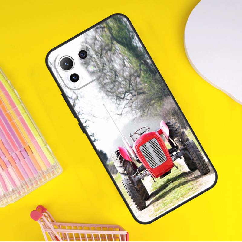 Farm Vehicle Tractor Cover For Xiaomi 14T Pro 11T 12T 13T 13 14 Ultra POCO X7 Pro X3 X5 F3 F5 F6 M6 X6 Pro Case