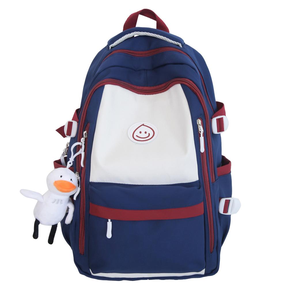 Schoolbag Backpack 1011 Student School Bag Japanese Ins Simple Korean Version Junior High School Student College Student Backpack Campus Style