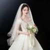 Short Wedding Veils Two Layer Bride Head Gauze New Bridal Veil  Bride Accessories