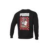PUMA YOTOX Sweatshirts Men's Black Crew Neck Moderate Regular 531298-01