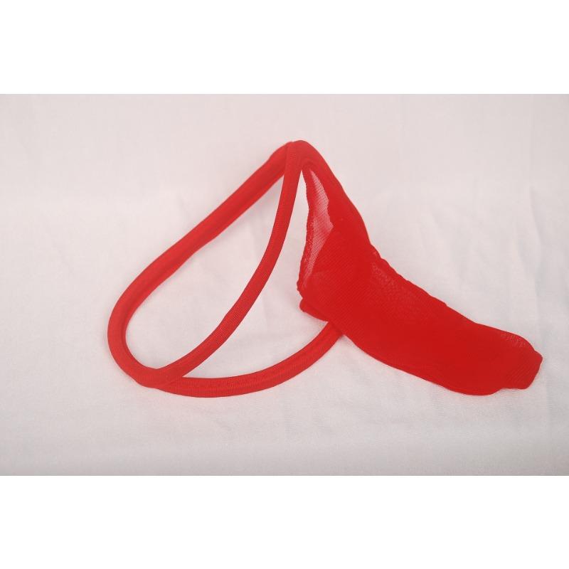 Couple sex underwear, transparent men's C-shaped pants, invisible C-shaped underwear