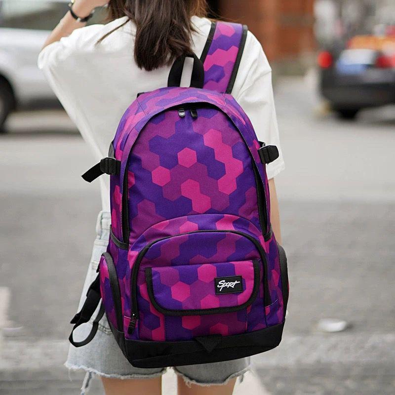 

Женский рюкзак из холста большой емкости для колледжа, женский модный дорожный рюкзак для средней школы, водонепроницаемый школьный портфель, офисная компьютерная сумка 31*20*48cm