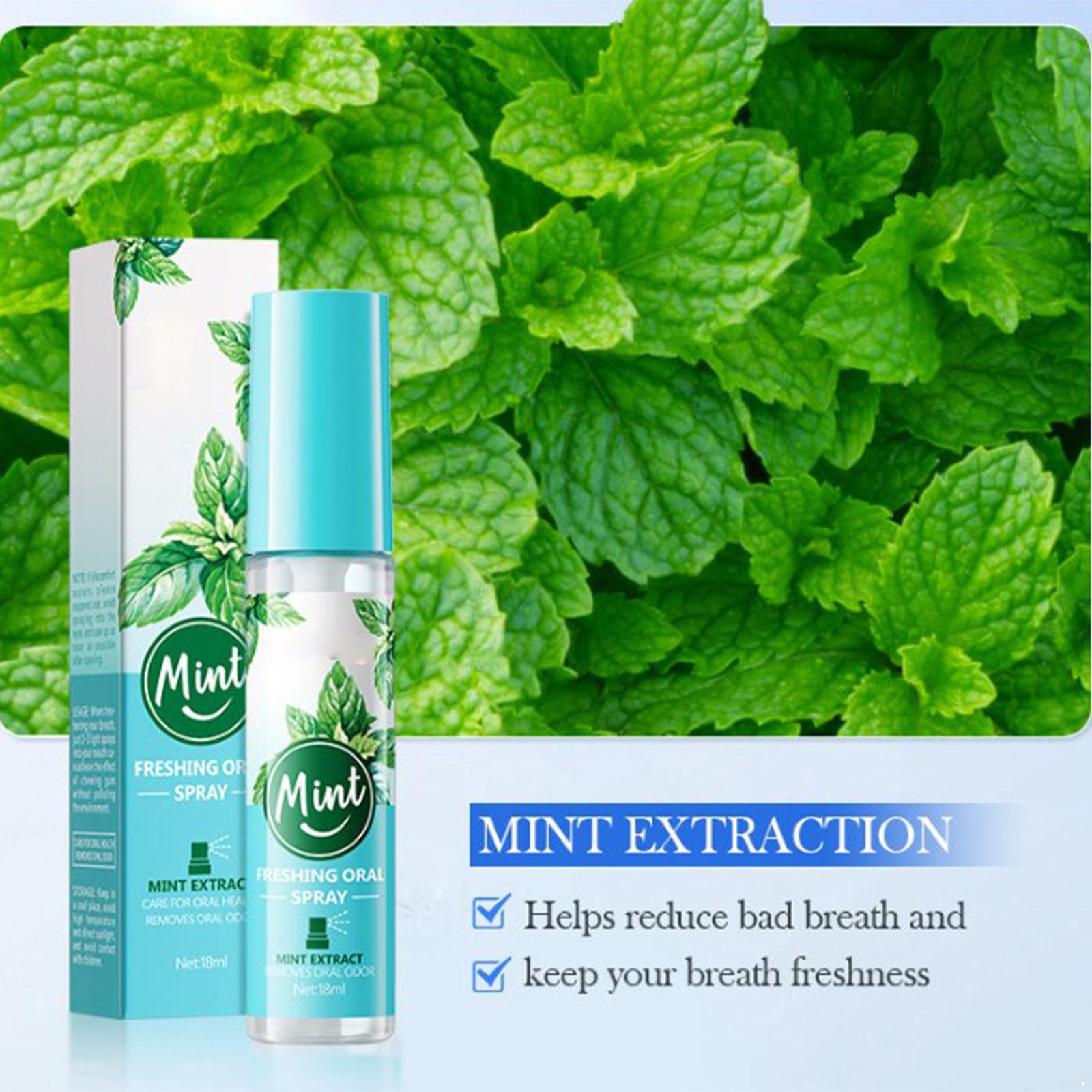 

Unisex Adults Refreshing Fruit Extract Oral Spray, Portable Fresh Breath Solution for Teeth Care & Dental Health One Size