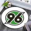 Hannover 96 FC Bedruckter Runder Teppich, Rutschfester Waschbarer Kreis-Teppich für Wohnzimmer Schlafzimmer Spielzimmer, Sportfan Dekoration, Feiertags-Geburtstagsgeschenk