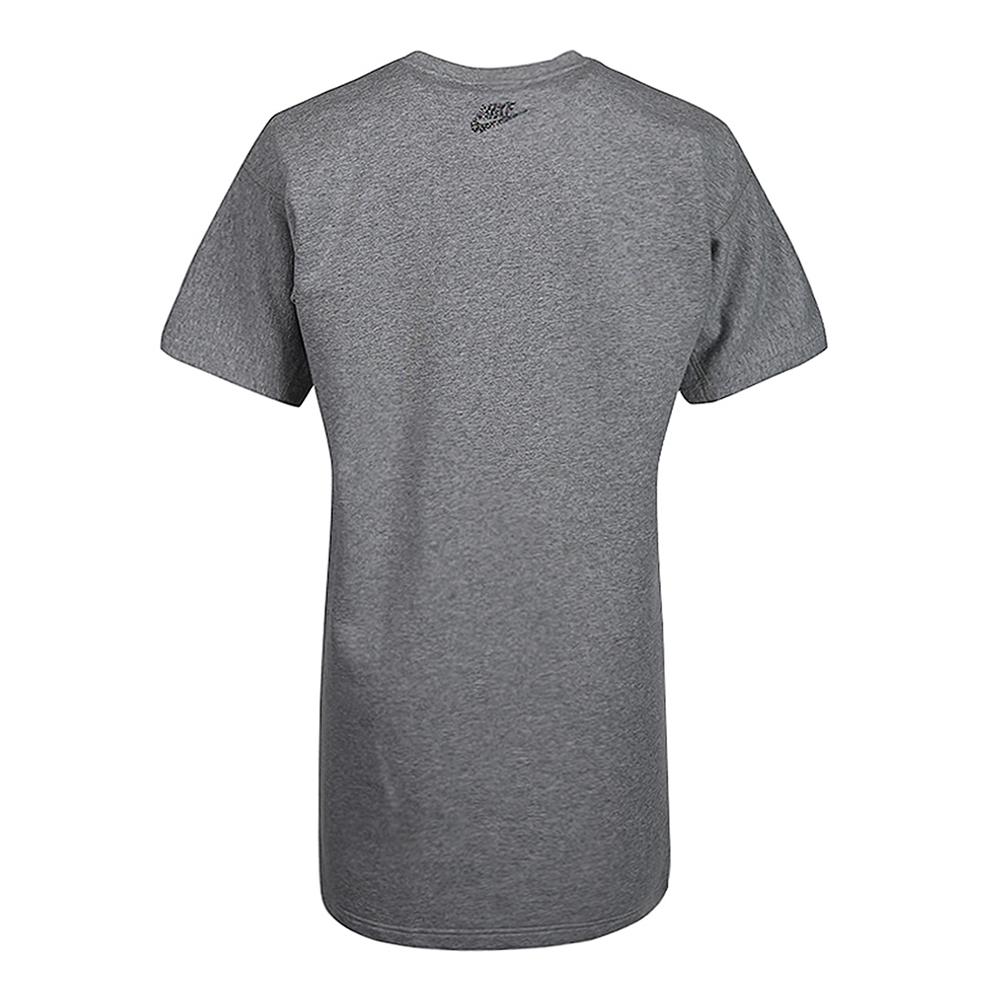 Nike Sportswear Letter Casual Breathable Short Sleeve Dress Women dresses Gray CU6402-063