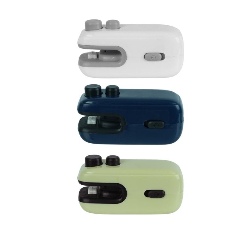Small Portable Snacks Sealer Manual Sealing Tool for Food Preservations Portable Tool Suitable for Home and Office Use