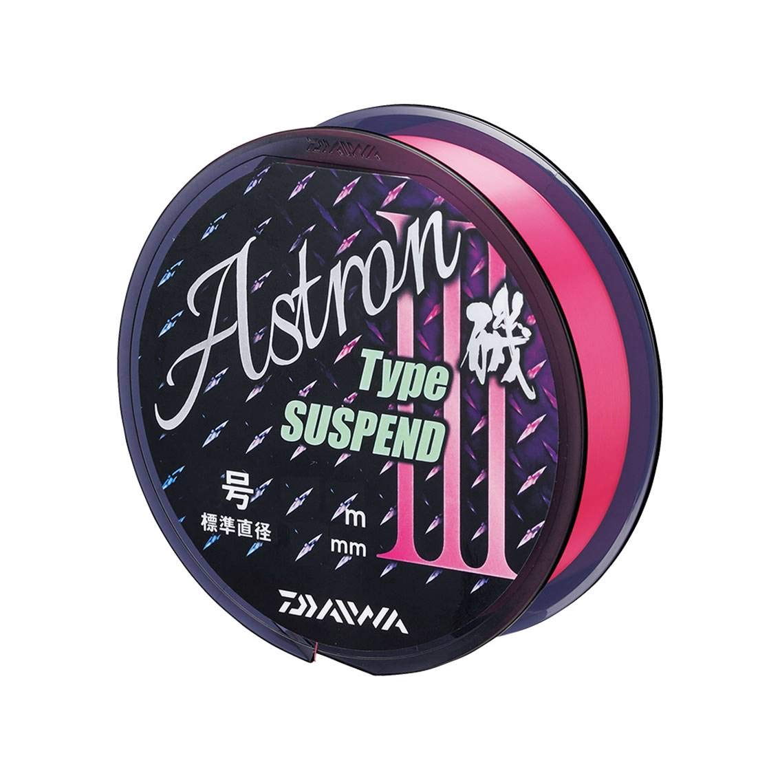 Daiwa Astron Iso 3 Nylon Size Hot Pink Type-Suspend Line, 4, 150m, розовый