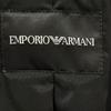 EMPORIO ARMANI BNB04P B2P20 Black Leather Switch Rider's Stand Jacket Jacket 40 blackUsed