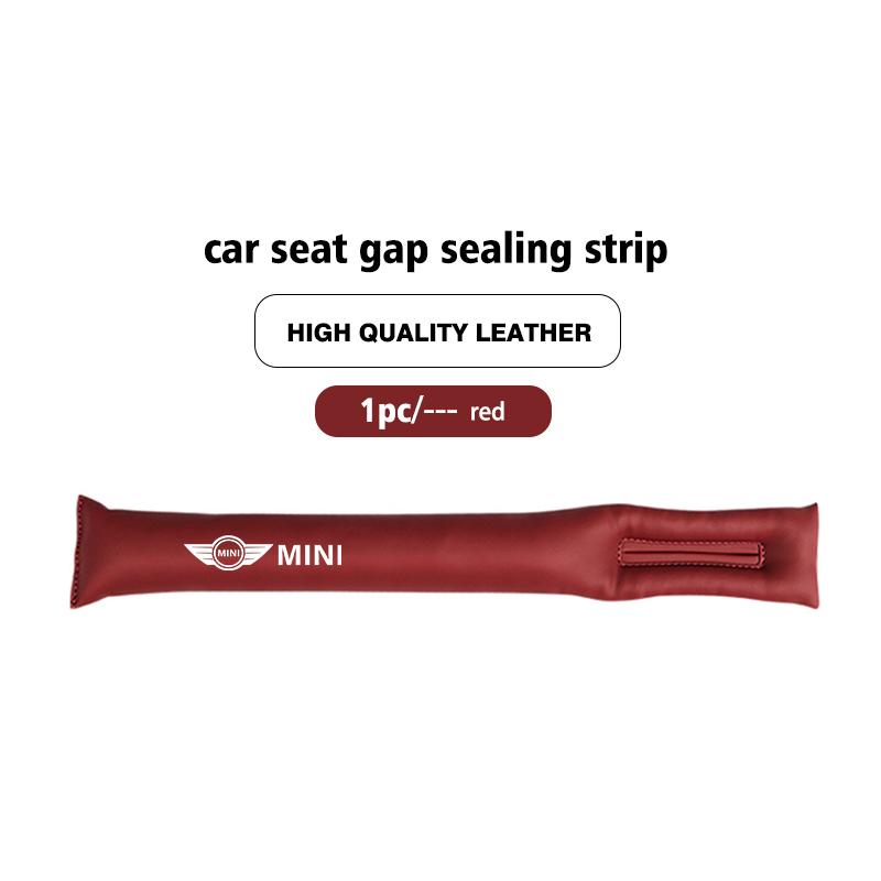 Car Seat Gap Filler Side Seam Plug Leak-proof Strip Padding For MINI Cooper R53 R52 R50 One JCW Clubman Countryman WORKS