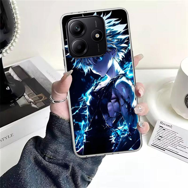 Huner X-Hunters Killua Soft Phone Case For Xiaomi Redmi Note 15 14 14S 13 12 Pro Plus 12S 11 11S 11E 10 10S 11T 5G Fundas Coque