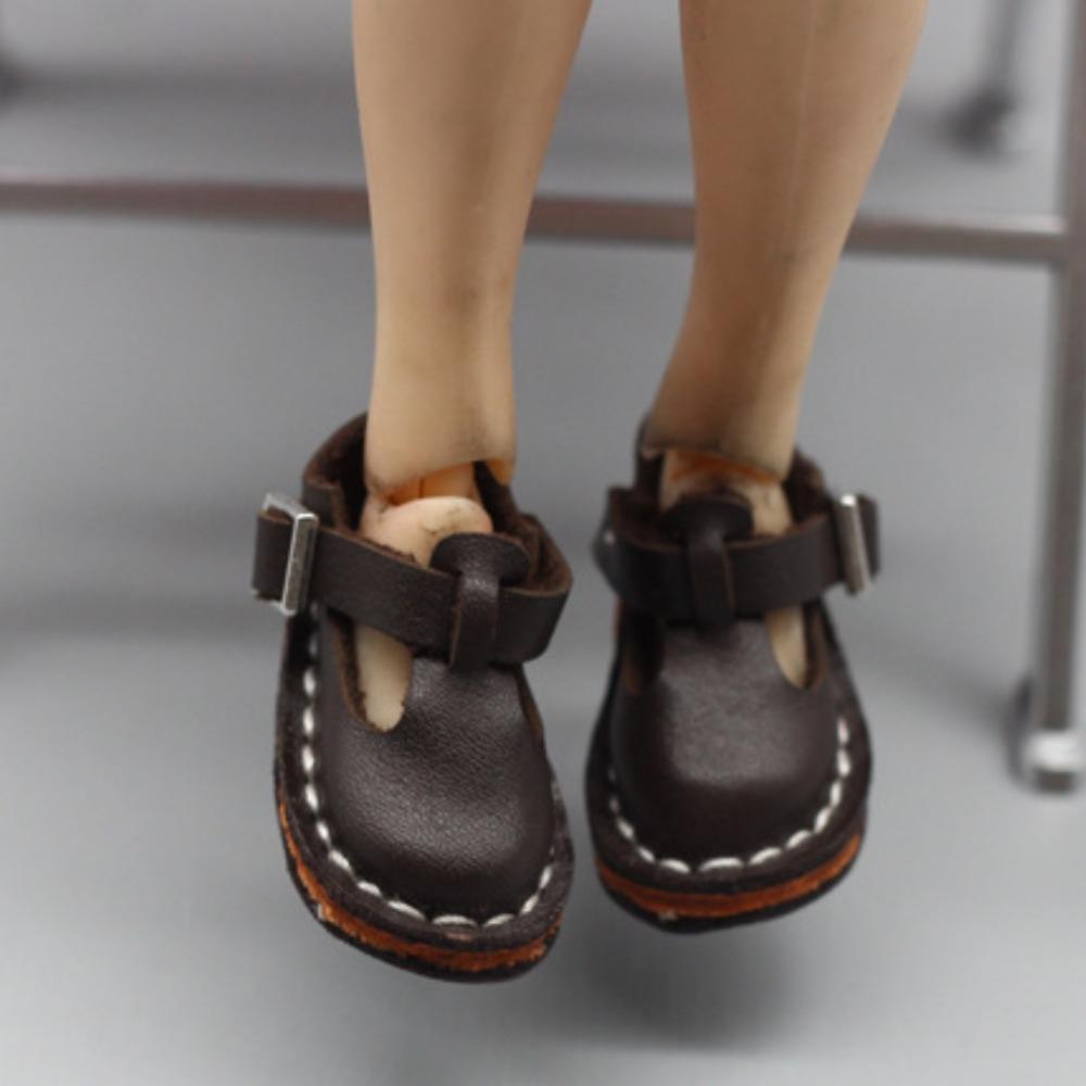 

1 пара мини 1/6 BJD кукла кожаная обувь однотонная обувь для куклы Блайз детские подарки