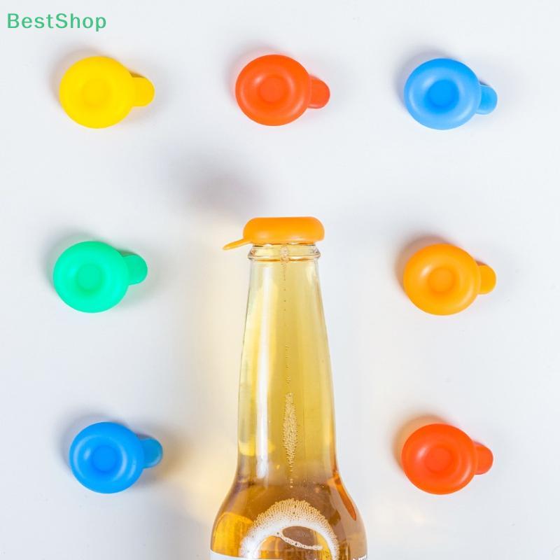 Silicone Beer Bottle Cap Leak-Proof Preservative Cover Bottle Cover Vinegar Soy Corktail Lid Wine Savers Bar Accessories