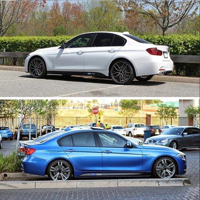 Fokus Varmt För Ford 2ST Ny Modebil Sidokjol Tröskelrand Dekaler För Ford Focus 2 MK2 MK3 MK4 ST Mondeo Festiva Passar Fies