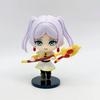 4 Stück/Set Frieren: Beyond Journey's End Anime Figur Sitzender Farn Actionfiguren Frieren Nudelstopper Figur Sammlermodell