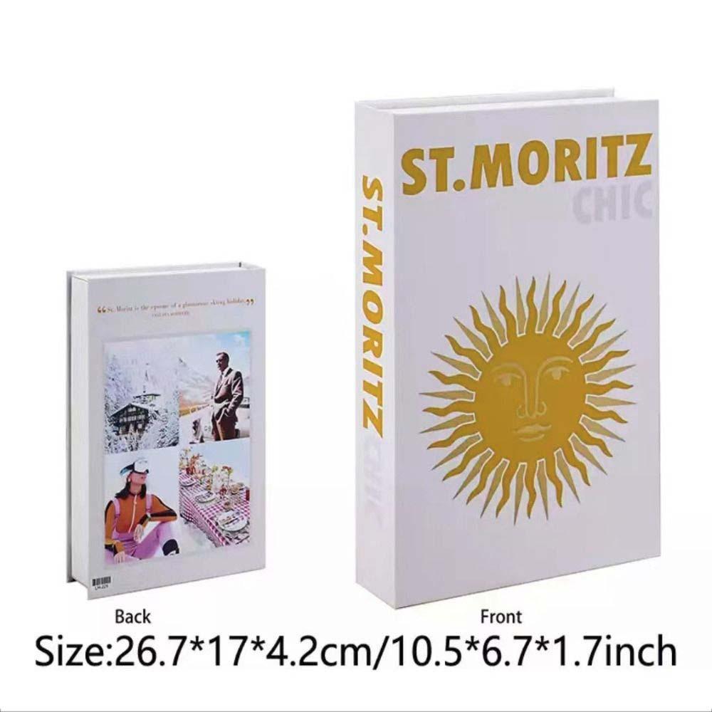 Thickened Artistic Atmosphere Book Storage Box Prop Books Model Simulation Book Fake Books