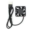 ANVISION 2-Pack 40 x 40 x 10mm 4010 Dual Ball Bearing DC 5V USB Brushless Cooling Fan