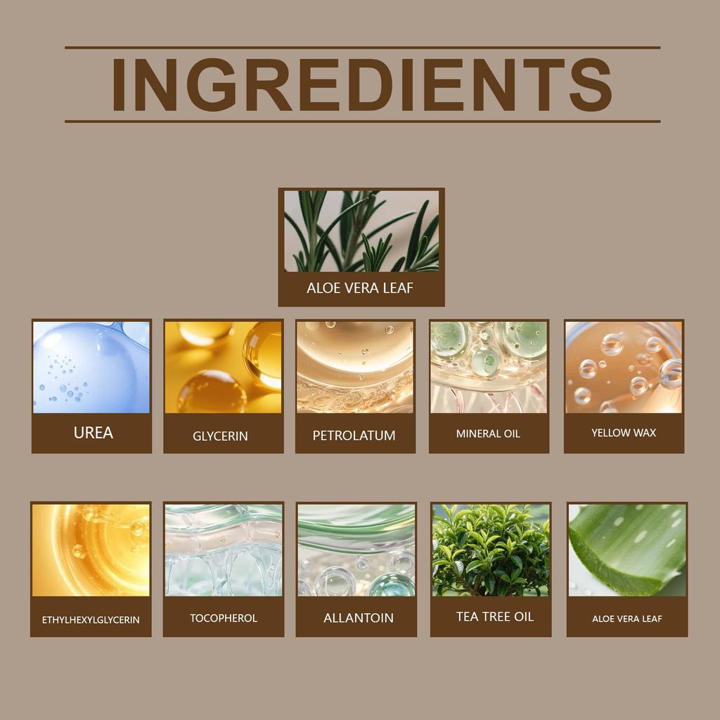 Urea Cream, Foot Balm Sticks Dryness, And Foot Moisturizing Sticks Improve Chapping And Roughness