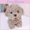 Plush Bichon Frise Dog Toy With Pp Cotton Filling For Kids And Collectors