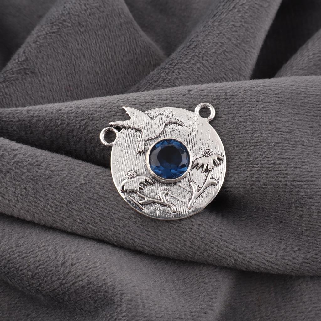 Amethyst Pendant Gemstone Jewelry, 925 Solid Sterling Silver Pendant, Gift For Women Handmade Pendant