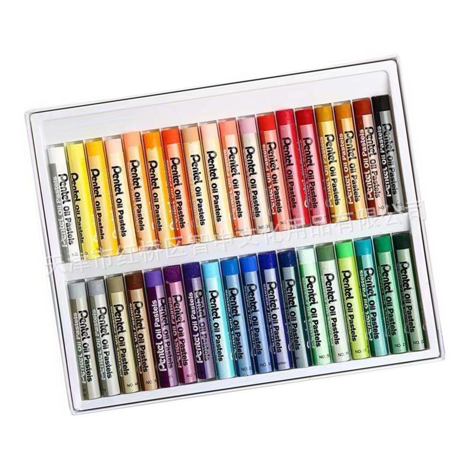 

36 шт. Олійні пастелі Яскраві кольори Плавніші малюнки Пастелі Художні матеріали для дітей Дім Школа Ескізи