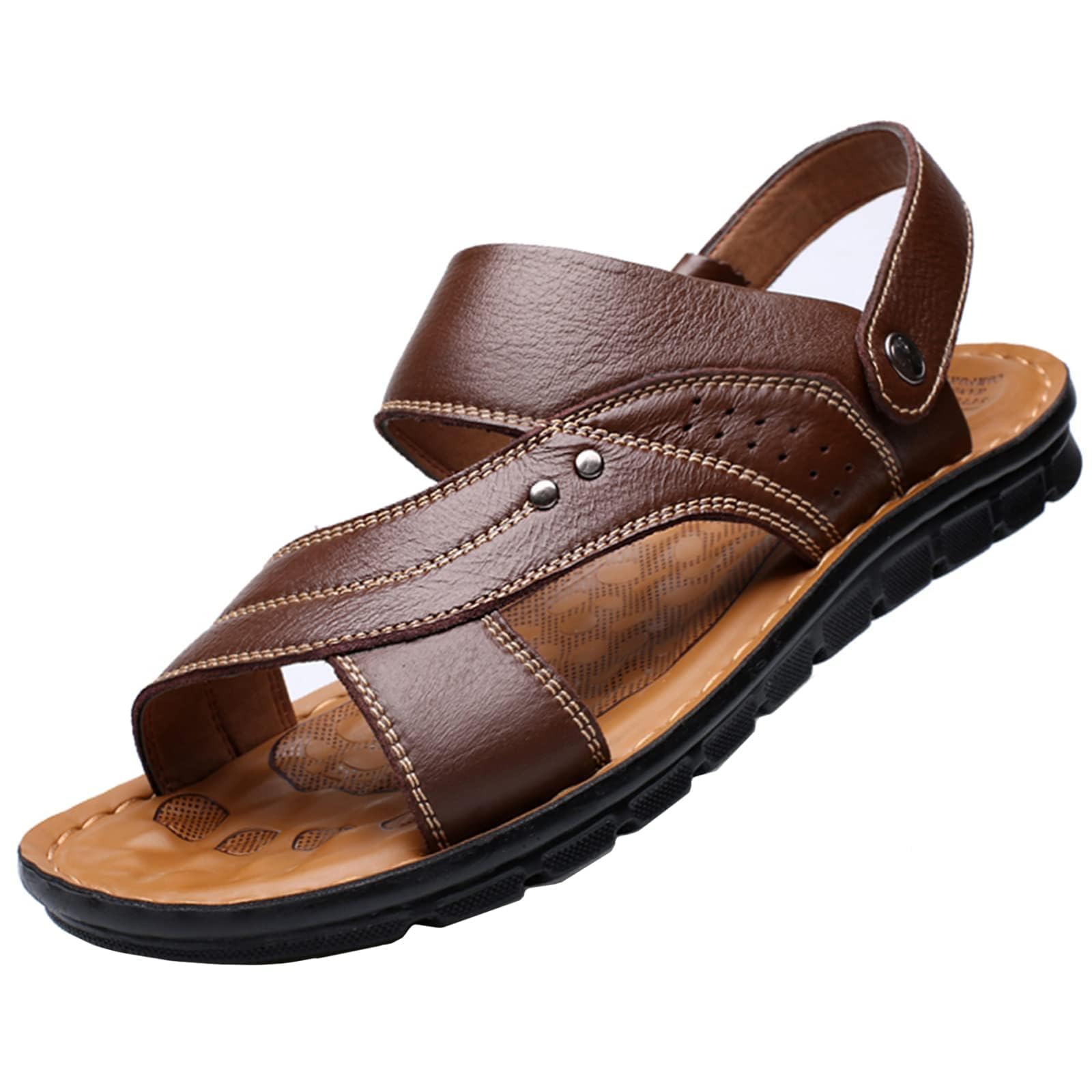 

STRDEOUT Platform Perfect for and Outdoor Comfortable for Dark Size Sandals, Men s Sandals, Office, Driving, Wear, Casual, Business, Summer, Stylish,