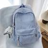 Schoolbag Small Fresh Star Schoolbag Ins New Girl Simple Junior High School Cute Primary School Student Large Capacity Backpack Backpack