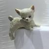 6Pcs Miniature Cats Figurines Resin Animal Ornaments For Desktop Shelf and Computer Monitor Car Dashboard Displays