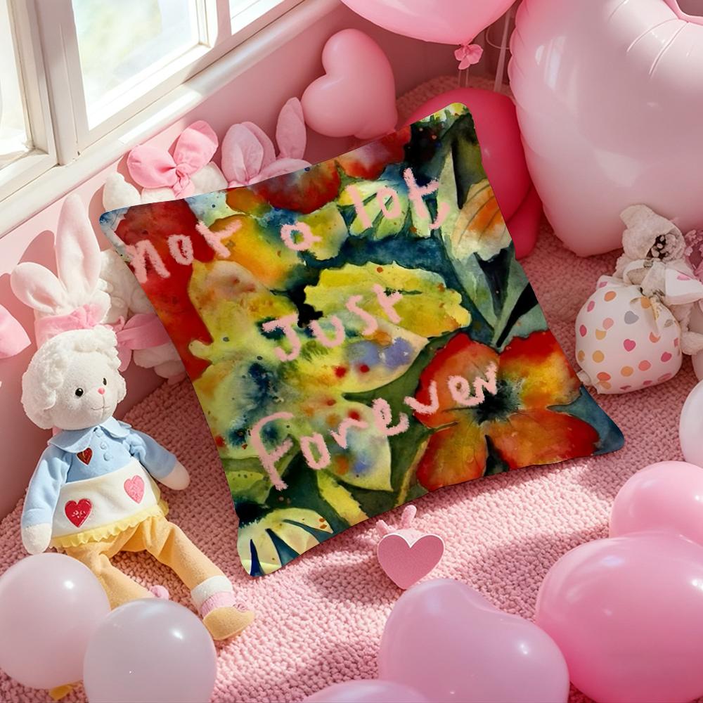 Adrianne Lenker Songs Album Pillow Case Soft Plush Fabric Double-Sided Printed Cushion Cover Warm Winter Sofa Pillow Case