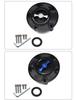 SH-L6005: Quick-release aluminum alloy fuel tank cap for motorcycle modifications.
