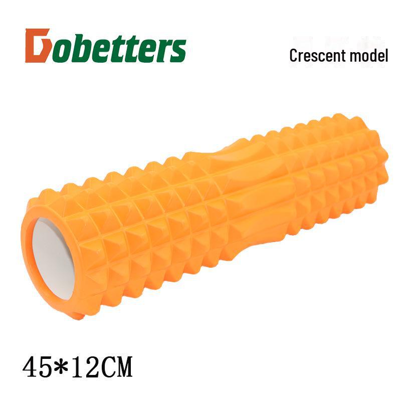 Rolă de spumă Crescent Hollow de 45 cm pentru Yoga și Pilates