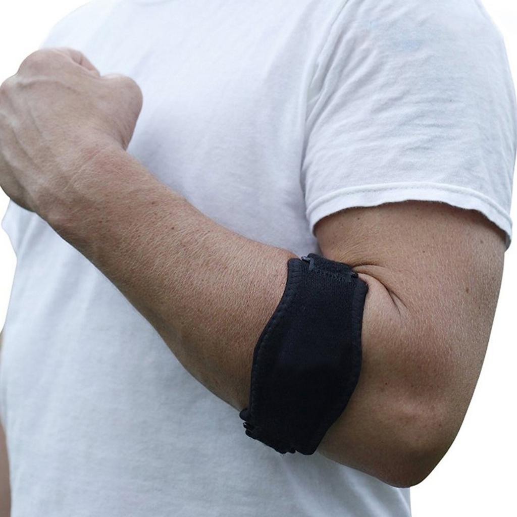 2 ks Loketní ortéza Loketní podpora Kompresní páska Tenisová Nastavitelná Golfista Tenisový loket Tlak