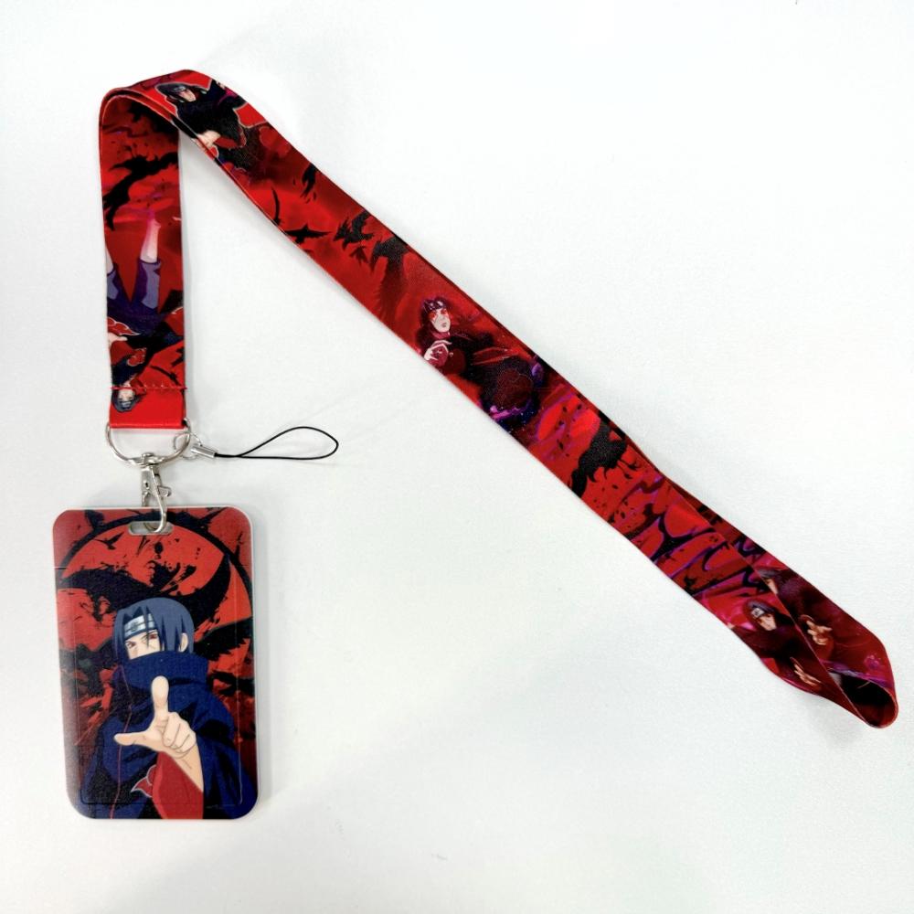 Anime Kreslený Držák na Identifikační Kartu Klíčenky Šňůrka na Krk Pro Průkazku Anime Držák na Kreditní Kartu Klíčenka Popruhy