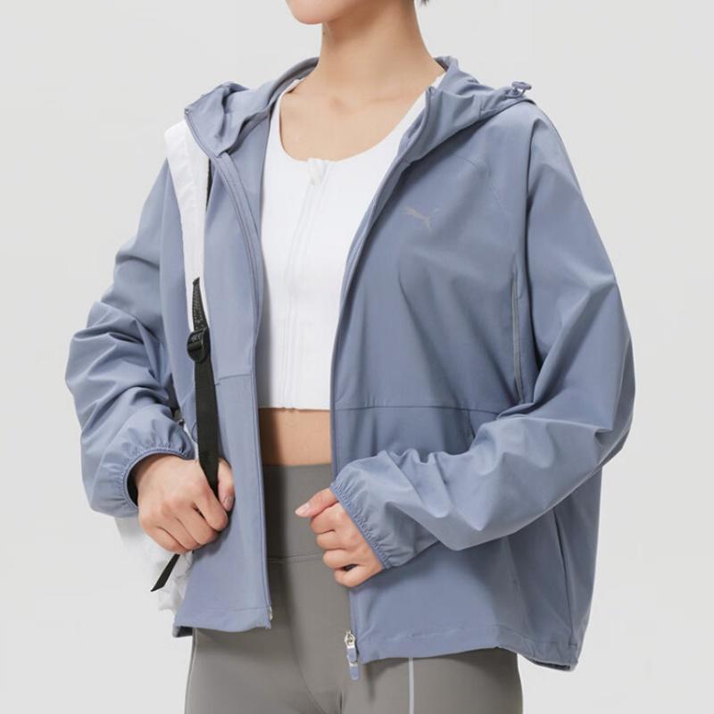 Puma Outdoor Windproof Long Sleeve Jacket Women jackets 694471-65