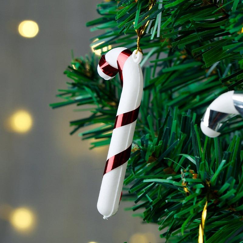 10Pcs Random Mix Christmas Candy Tree Hanging Ornaments Home Party Decoration Merry Christmas