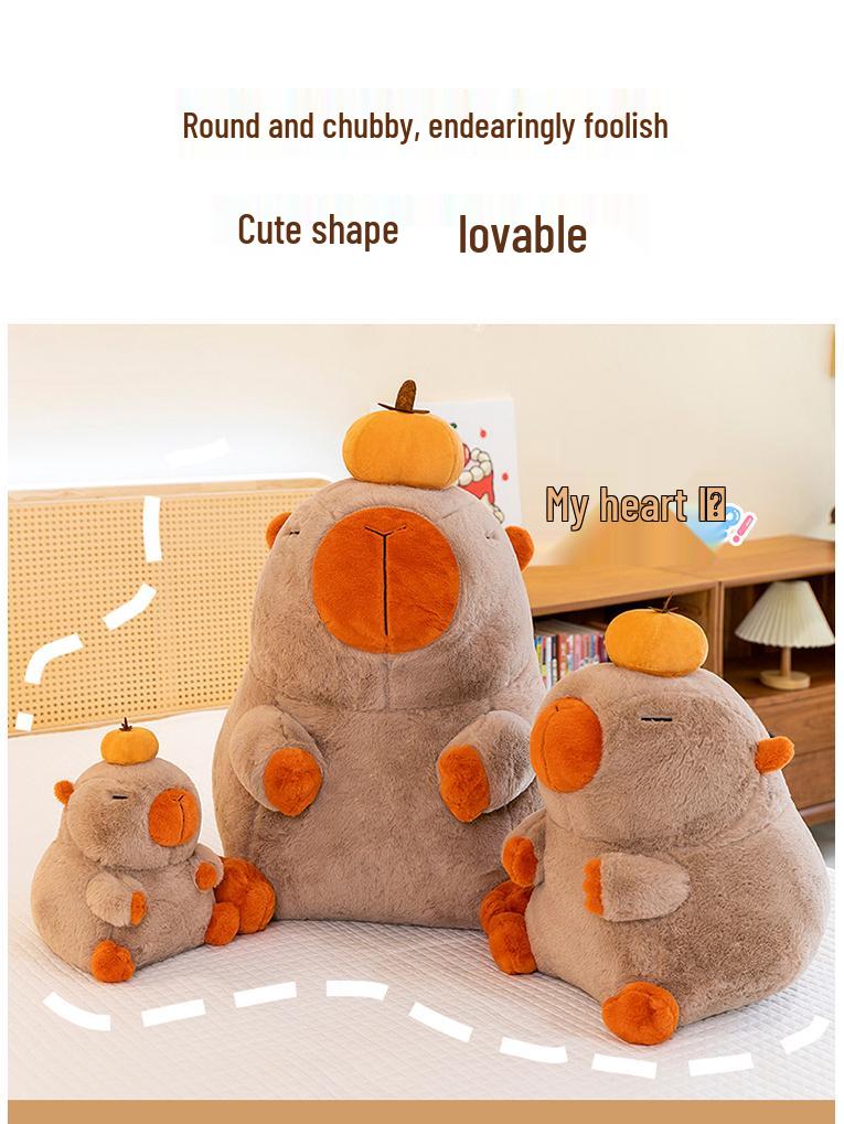 Capybara Cute Plush Doll - Chubby and Lovable Gift Toy