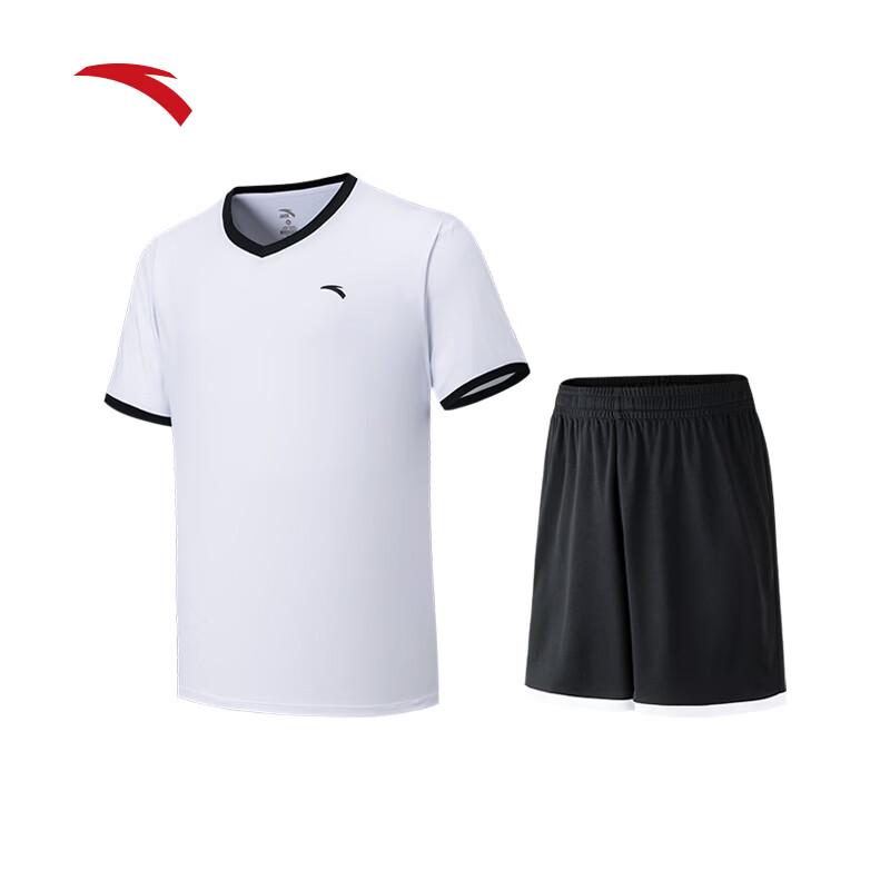 

ANTA Men s Quick-Dry Football Jersey and Shorts Set 3XL